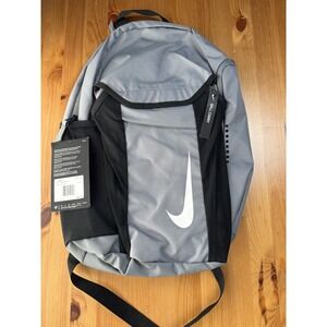 Nike Academy Team Soccer Backpack Grey/Black NWT